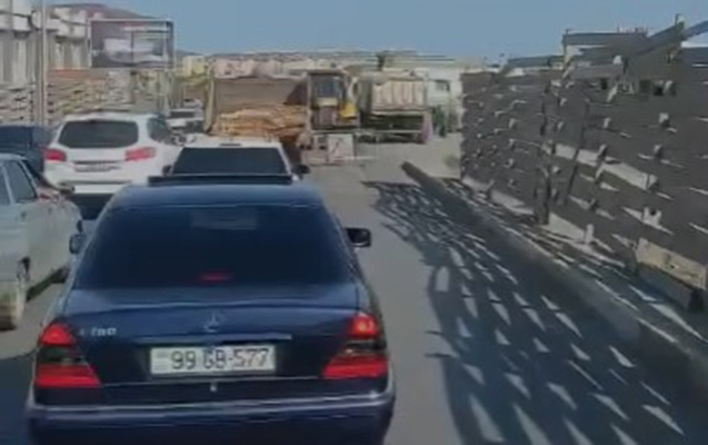 Saray körpüsündə təhlükəli vəziyyət