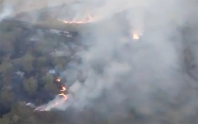 Xocalı və Xocavənddə yanğın