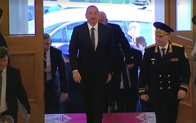 İlham Əliyev Kremldə