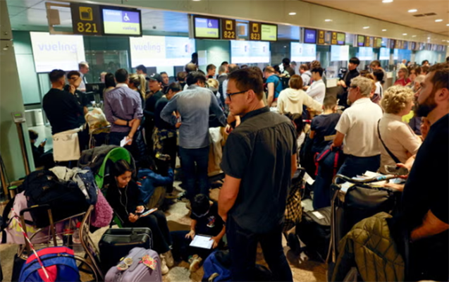 Barselonaya da sel gəldi