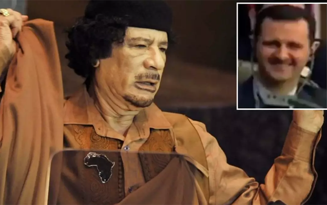 Qəddafi “Sıra sizə də gələcək” deyəndə, Əsəd gülmüşdü