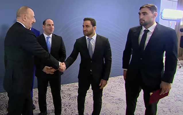 Prezidentin idmançılarla görüşündən