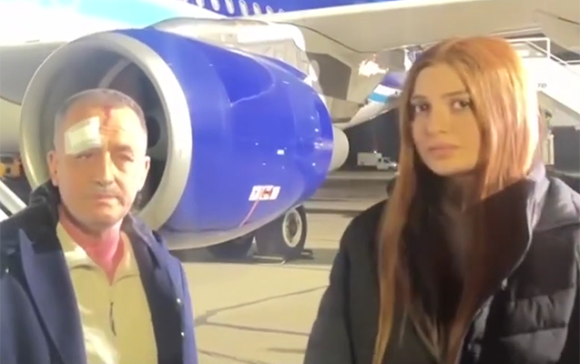 Onları AZAL prezidenti qarşıladı