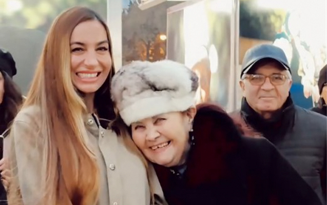 Leyla Əliyeva bacısını bu görüntülərlə təbrik etdi