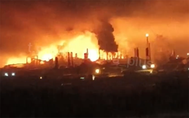 “Lukoil”in neft emalı zavoduna PUA hücumu