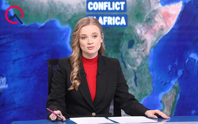 İngilis aparıcı, süni intellektlə xəbərlər