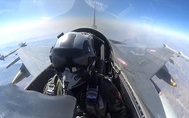 Türkiyə qırıcısı PKK terrorçularını belə məhv etdi