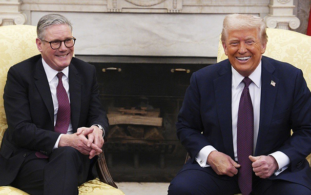 Trampın Rusiya ilə bağlı sualı gülüşlə qarşılandı