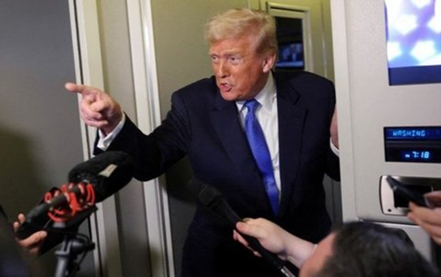 Jurnalistin Putinlə bağlı sualı Trampı özündən çıxardı