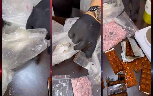 Polis Sabunçuda 1 milyonluq kokain aşkarladı