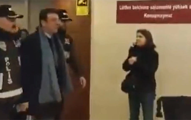 İmamoğlunun saxlanılmasından sonra ilk görüntüləri