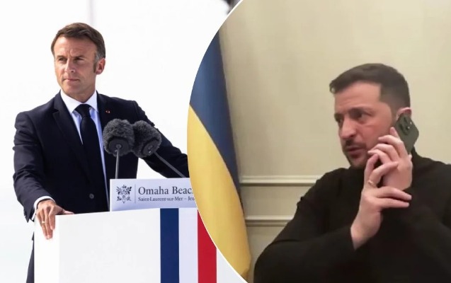 Makronun zənginə belə cavab verdi