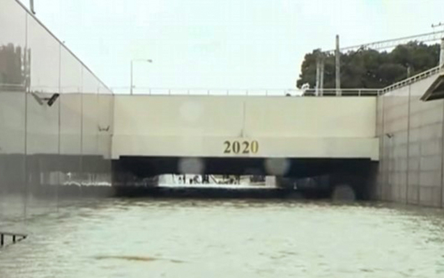 6 ay sonra yenə Sabunçu tunelini su basdı