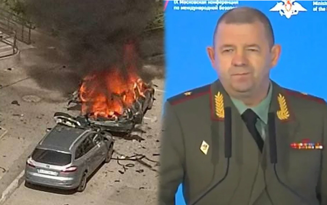 Rusiyada maşın partladıldı, general həlak oldu