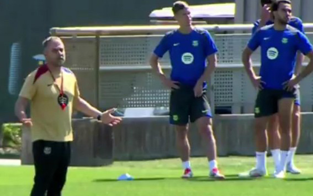 “Barselona”nın 6 oyunçusu məşqə gecikdi, Flik əsəbiləşdi