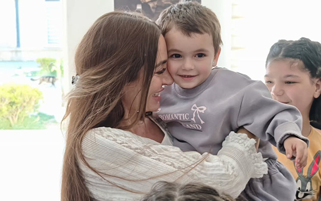 Arzu Əliyeva uşaqları ziyarət etdi