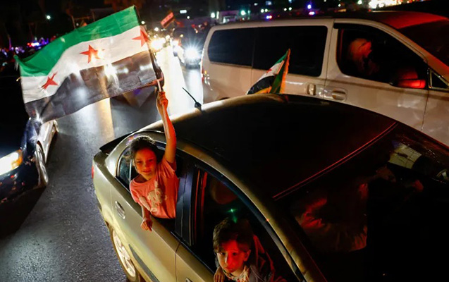 Suriyalılar Trampın qərarını coşqu ilə qarşıladı