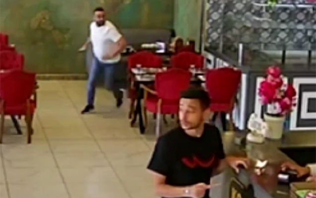 Türkiyədə zəlzələ anı belə görüntüləndi