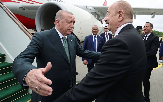 Ərdoğanın təyyarəsi Laçın aeroportuna eniş etdi