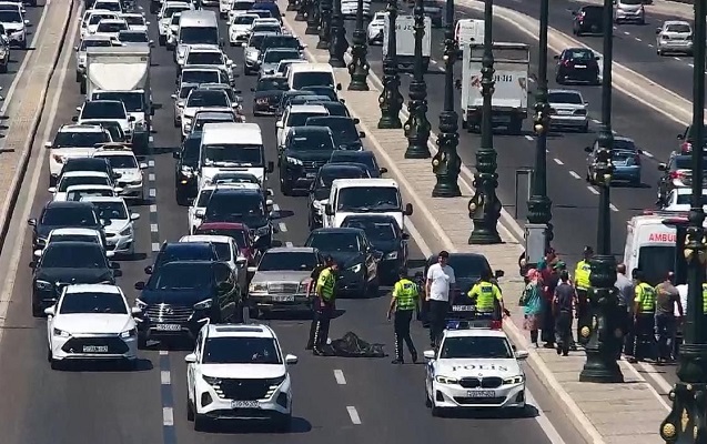 Prospektdə ağır qəza