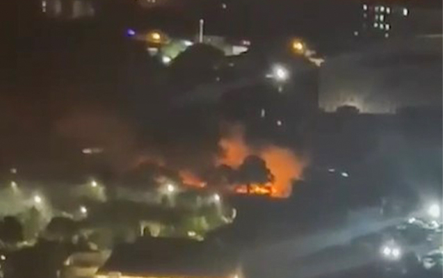 Bakıda güclü partlayış oldu