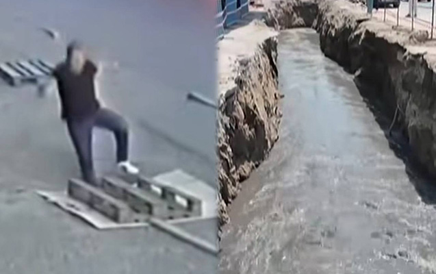 6 ay əvvəl orada yol çökübmüş