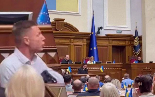Zelenski Ali Radada deputatla mübahisə etdi