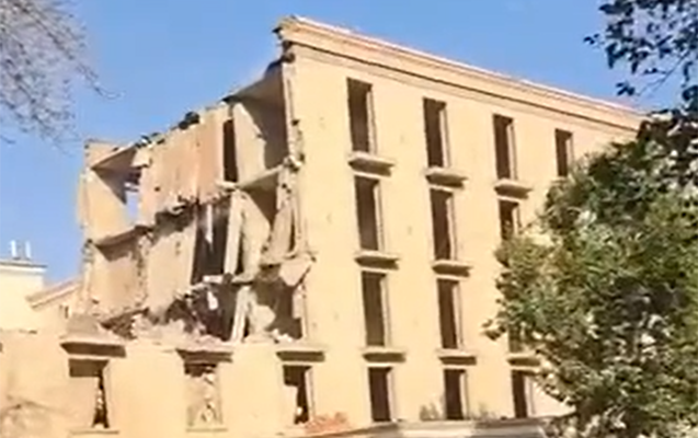 Bakıda bu hotel sökülür