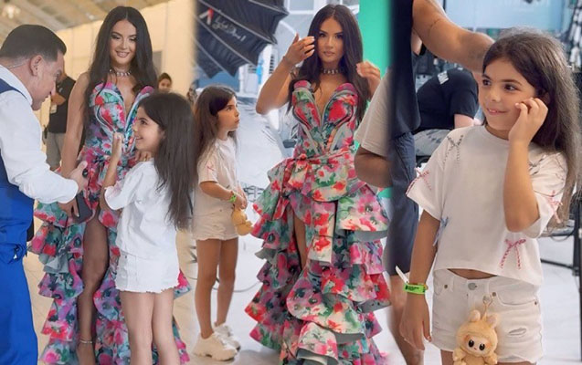 Aysel ilk dəfə qızı ilə görüntüləndi