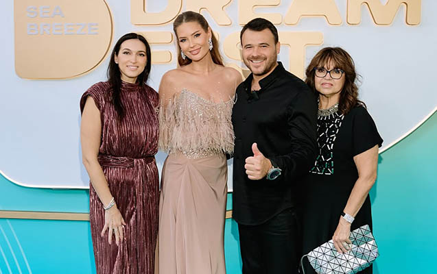 Emin Ağalarov ailəsi ilə “Dream Fest”də