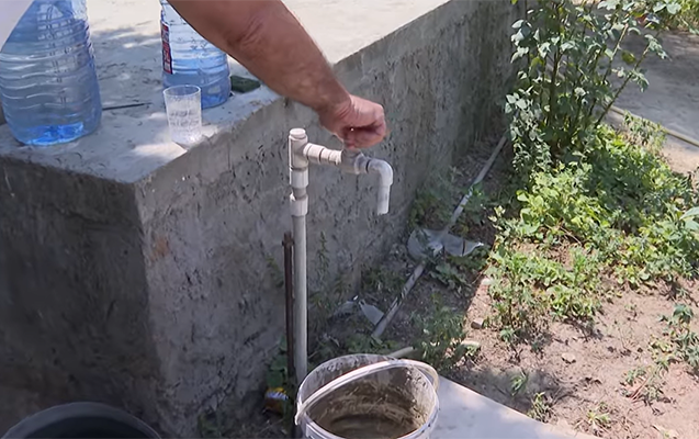 Bülbülə sakinləri 2 aydan çoxdur su üzünə həsrət qalıblar