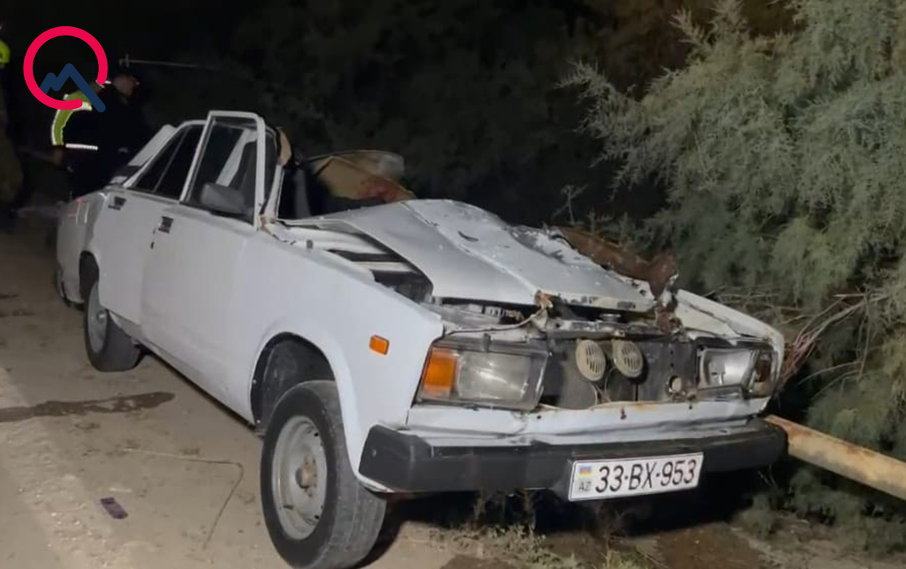 Kürdəmirdə dəhşətli yol qəzası