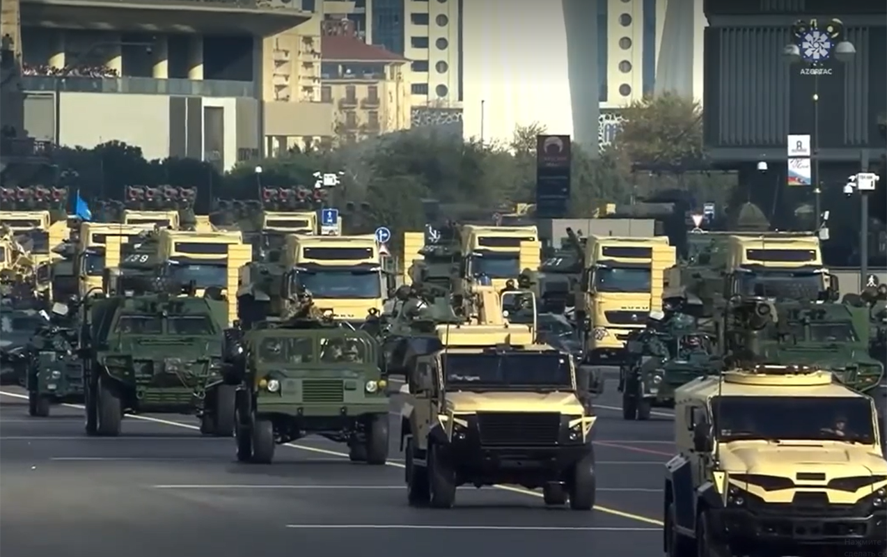 Bu hərbi texnikalar ilk dəfə nümayiş etdirildi