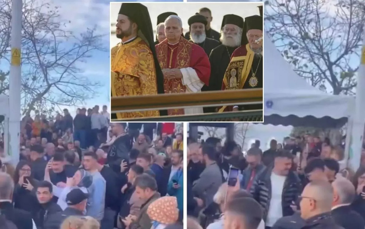 Papanı “təkbir”lə qarşıladılar