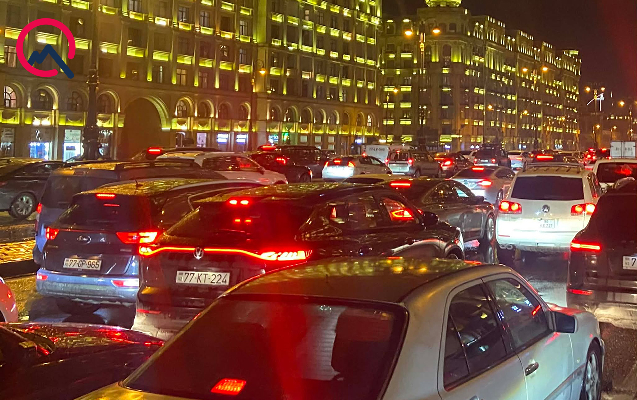 Yağışlı Bakı bu dəqiqələrdə...