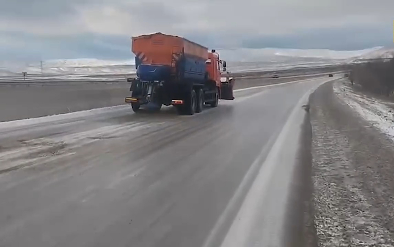 Bakı-Şamaxı yolunda avtomobillərin hərəkəti məhdudlaşdırıldı