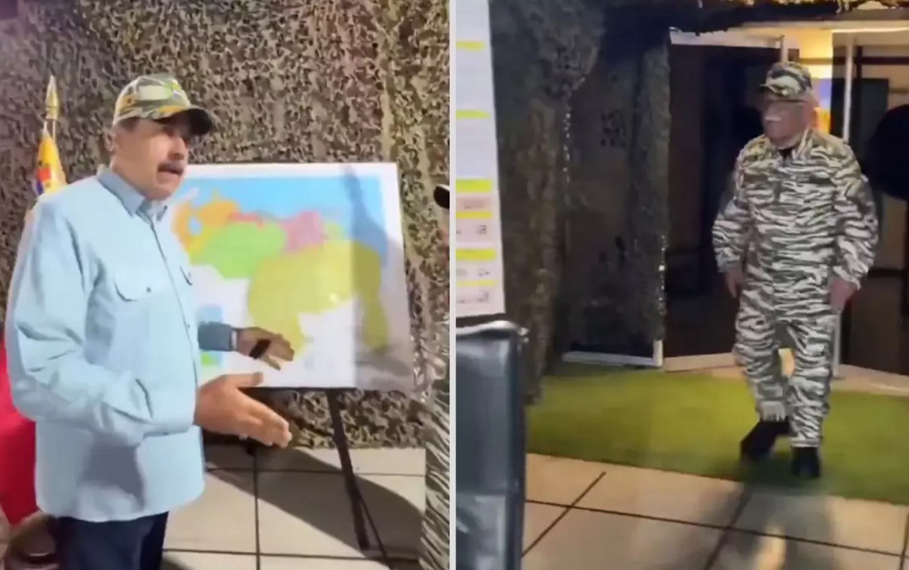 Maduronun generallarının bu görüntüləri gündəm oldu