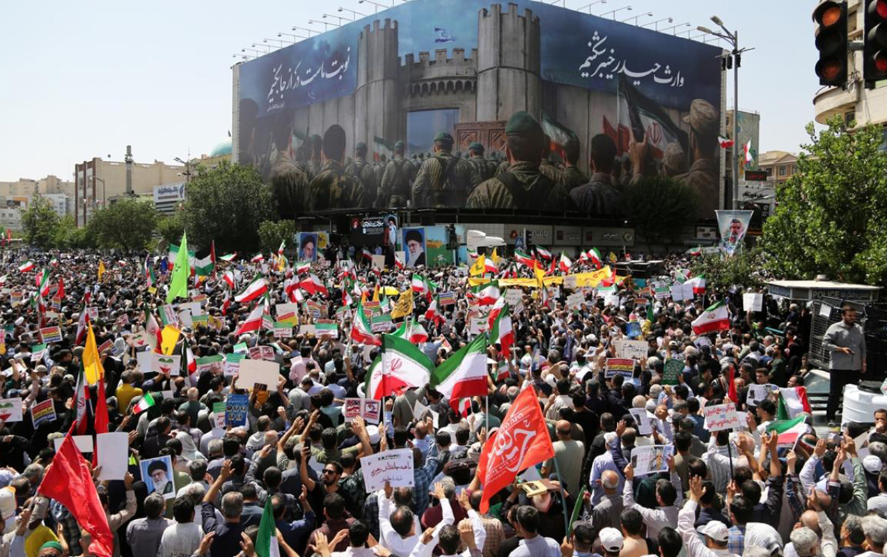 iranda-etirazcilara-sert-xeberdarliq