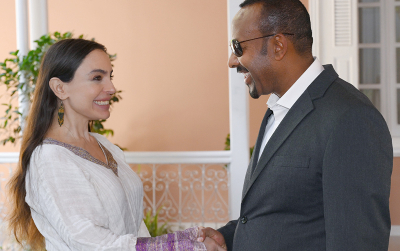 leyla-eliyeva-efiopiyanin-bas-naziri-ile-gorusdu
