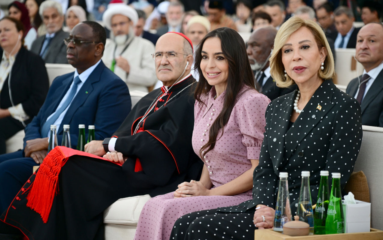 leyla-eliyeva-ebu-dabide-insan-qardasligi-meclisi-tedbirinde