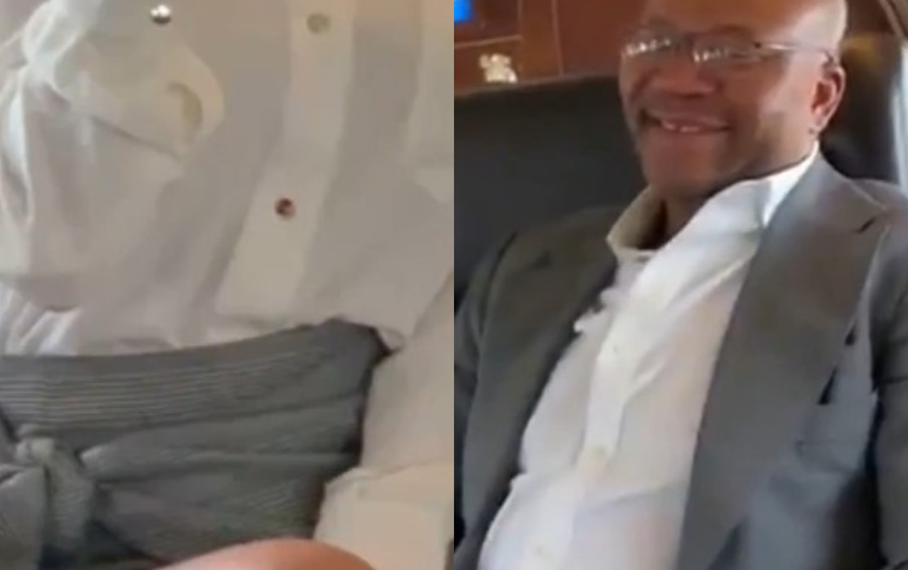 Şəxsi təyyarəsində çəkilmiş yeni