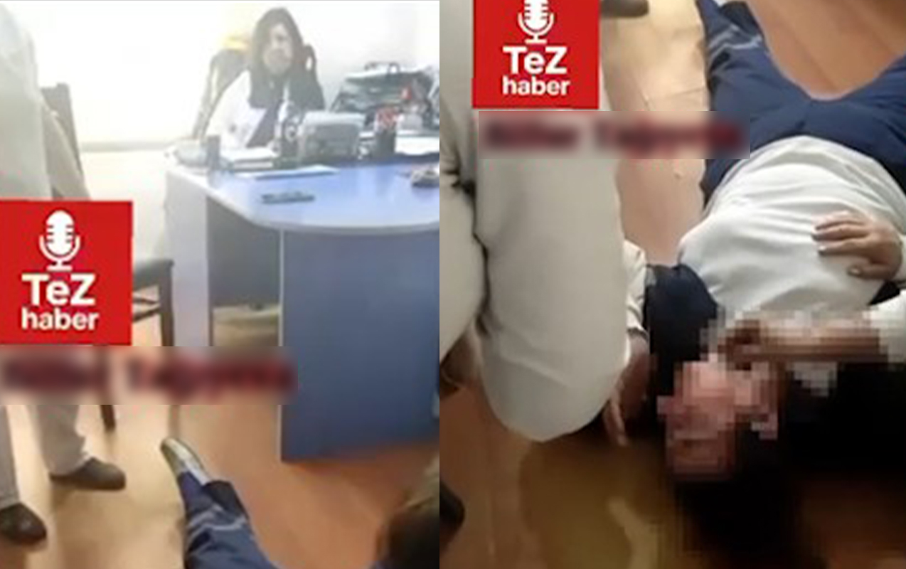 Stansiya müdirinin həmin görüntüləri ilə bağlı açıqlama