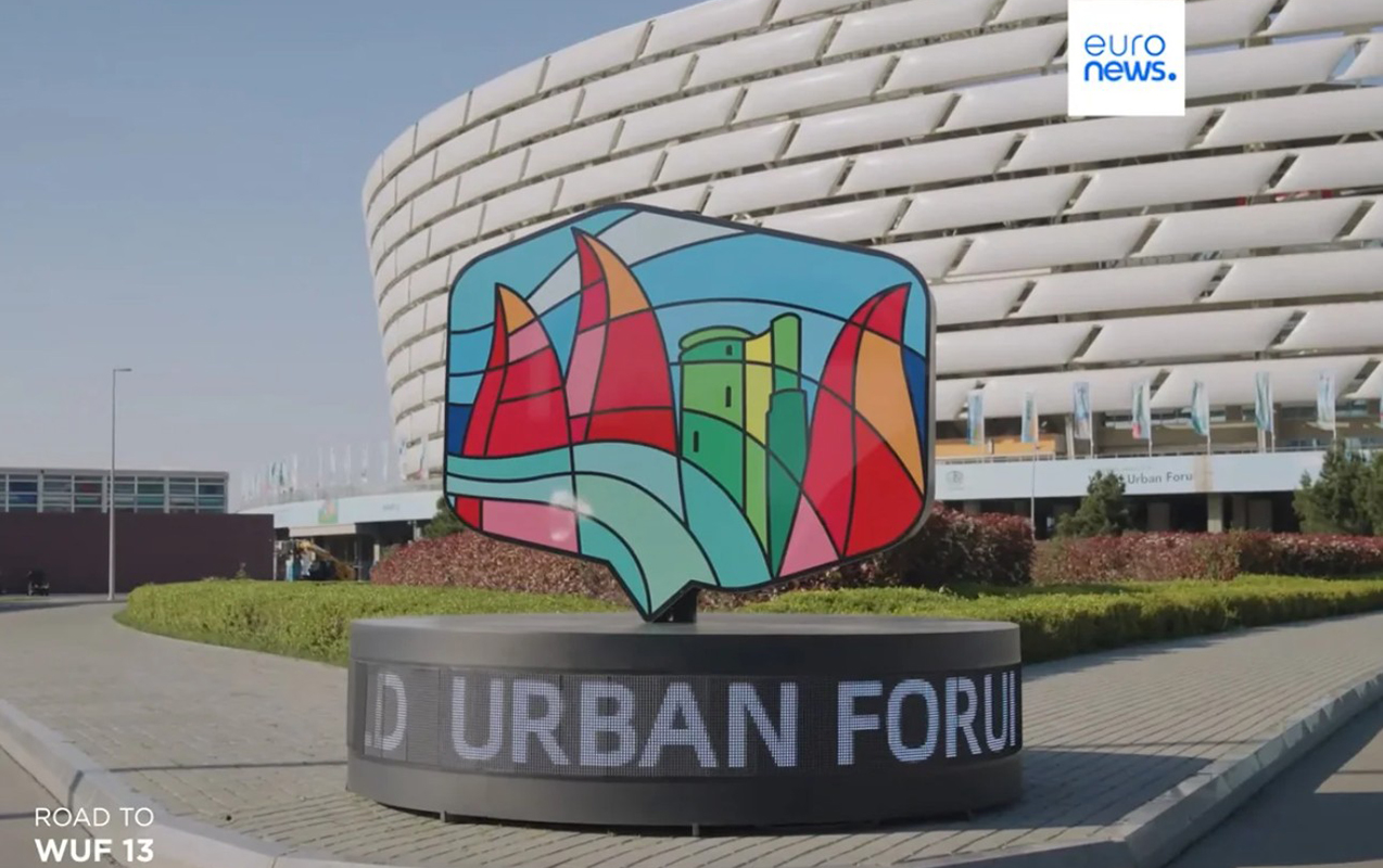 “Euronews” WUF13-lə bağlı reportaj hazırladı