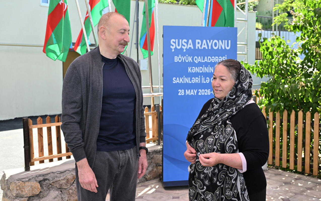Prezidentin Şuşa səfərindən