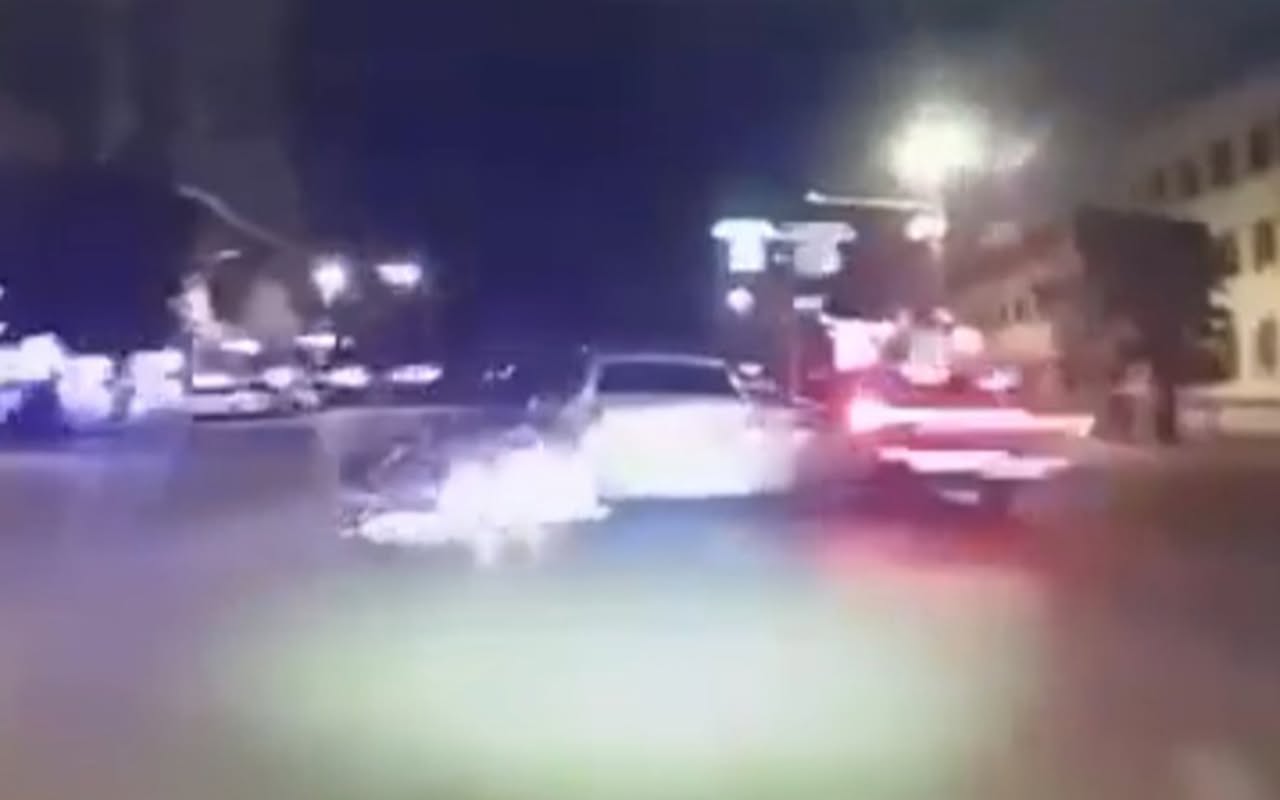 Manevr qaydasını pozub motosikleti vurdu
