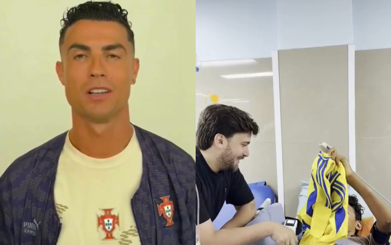 ronaldodan-zelzelede-ayagini-itiren-kicik-azarkesine-tesirli-jest