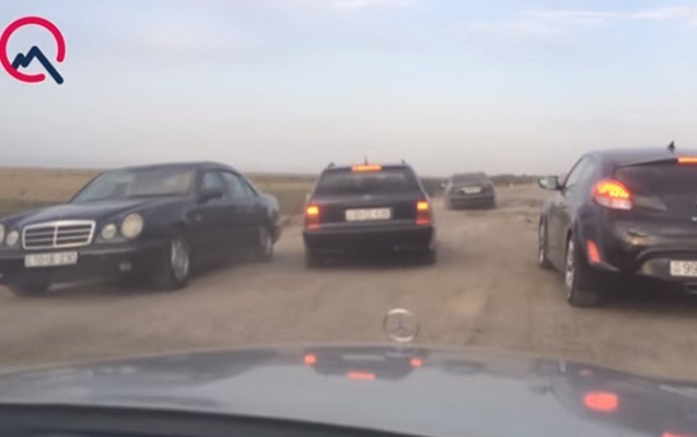 Bakı-Astara yolu inanılmaz durumda